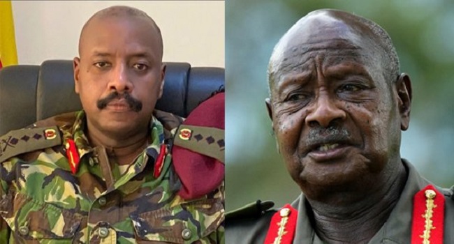 A-photo-collage-of-President-Yoweri-Museveni-right-and-his-son-Gen-Muhoozi-Kainerugaba-left.